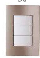 TAPA POLIMERO 3 MODULOS   MALTA WDA58007